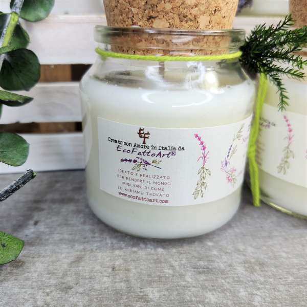 bomboniere candele profumate ecofattoart